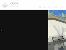 Tablet Screenshot of larsondesignservices.com